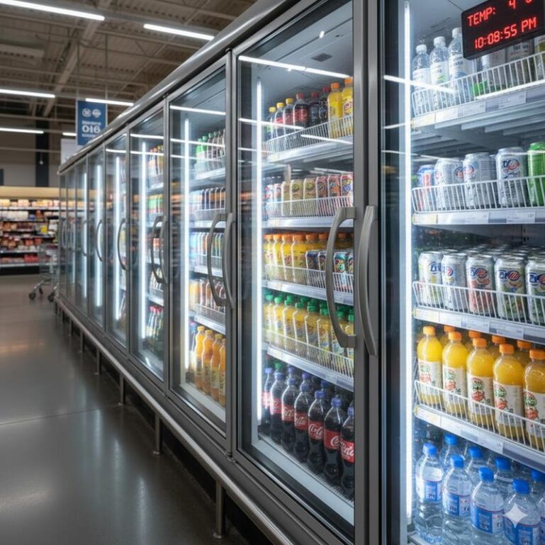 The Importance of Anti-Fog Glass Doors in Commercial Freezers：Balancing Visibility and Energy Efficiency