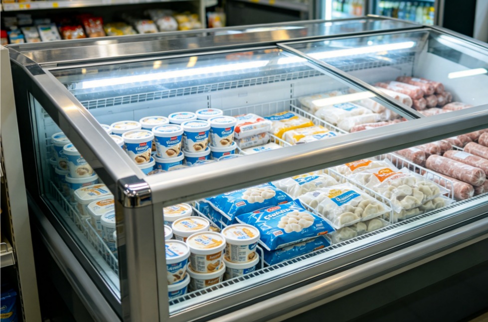 How Chest Freezer Glass Doors Enhance Food Storage Safety